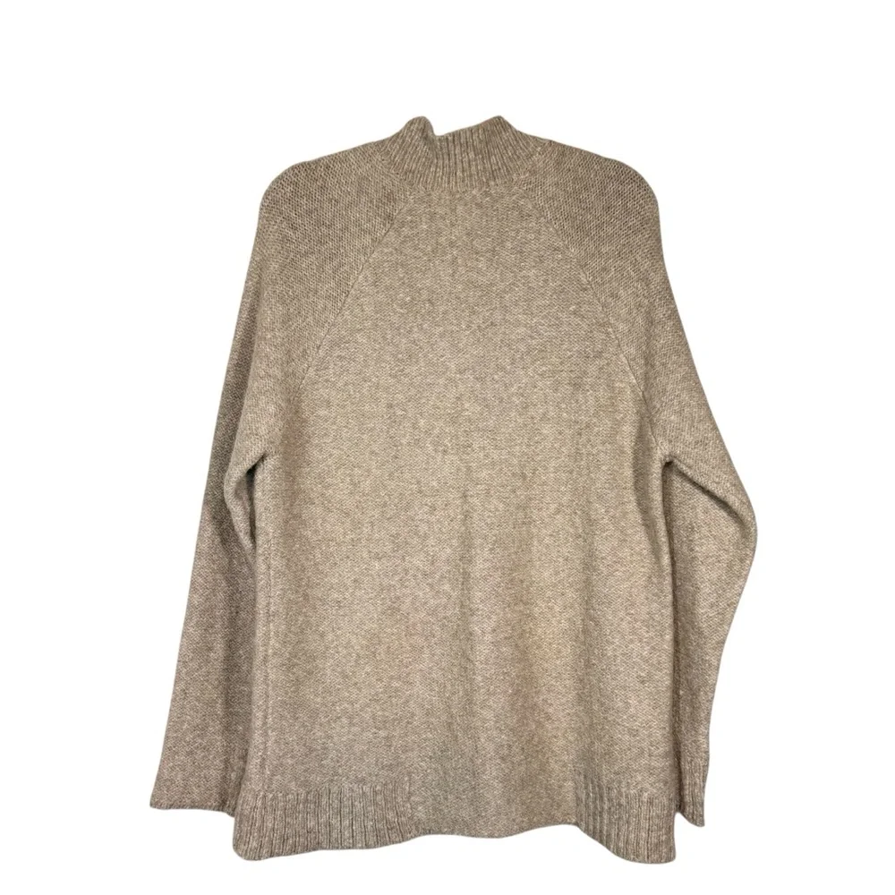 Rogan NYC Alpaca Blend Shawl Collar Sweater Mens XL Made In Peru Huckberry Beige
